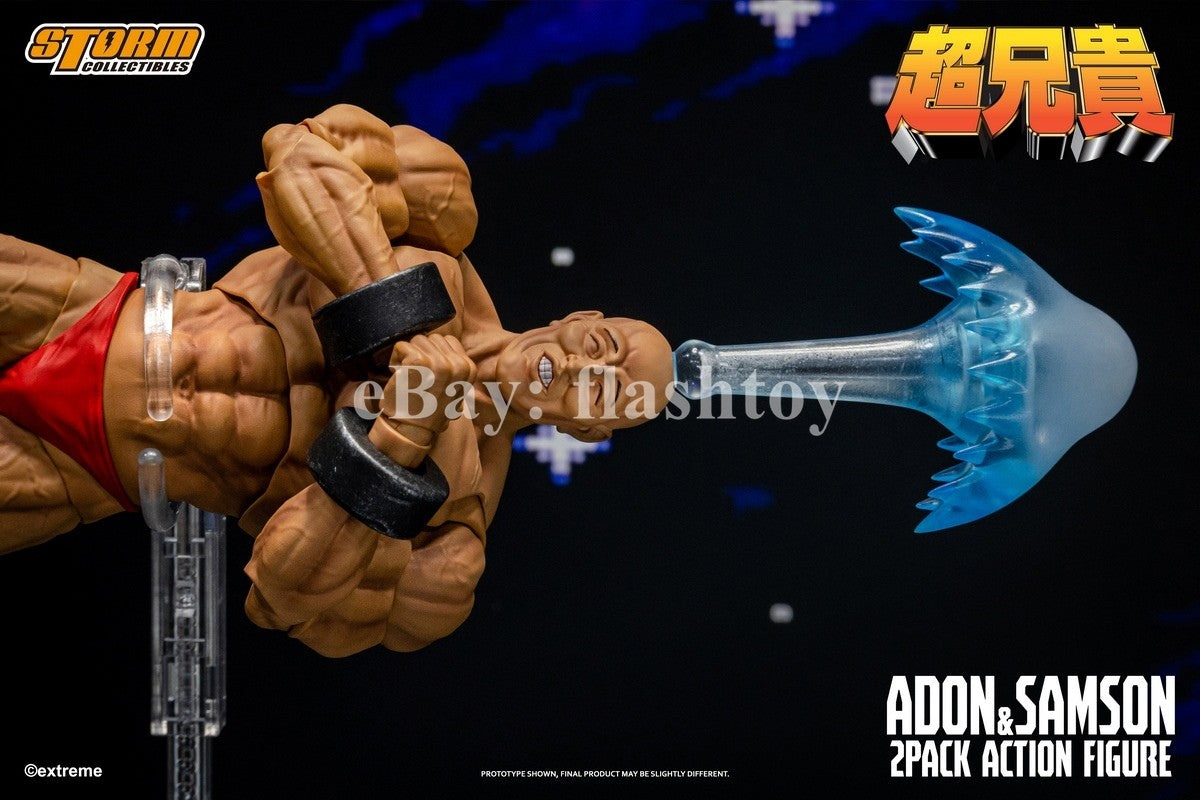 Presale Storm Toys EXBR01 1/12 Adon & Samson Chou-Aniki 2-Pack Action Figure Toy