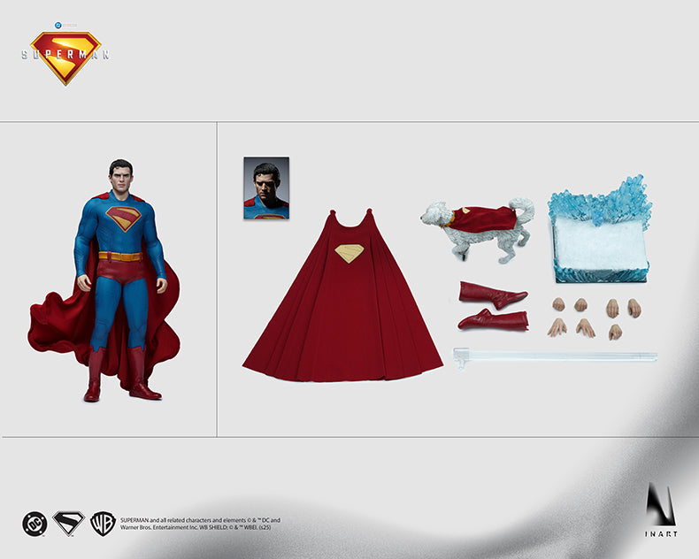 Auf Lager: INART Ag-A021 1/6 Superman 2025 Sammlerfigur männliche Actionfigur Spielzeugmodell
