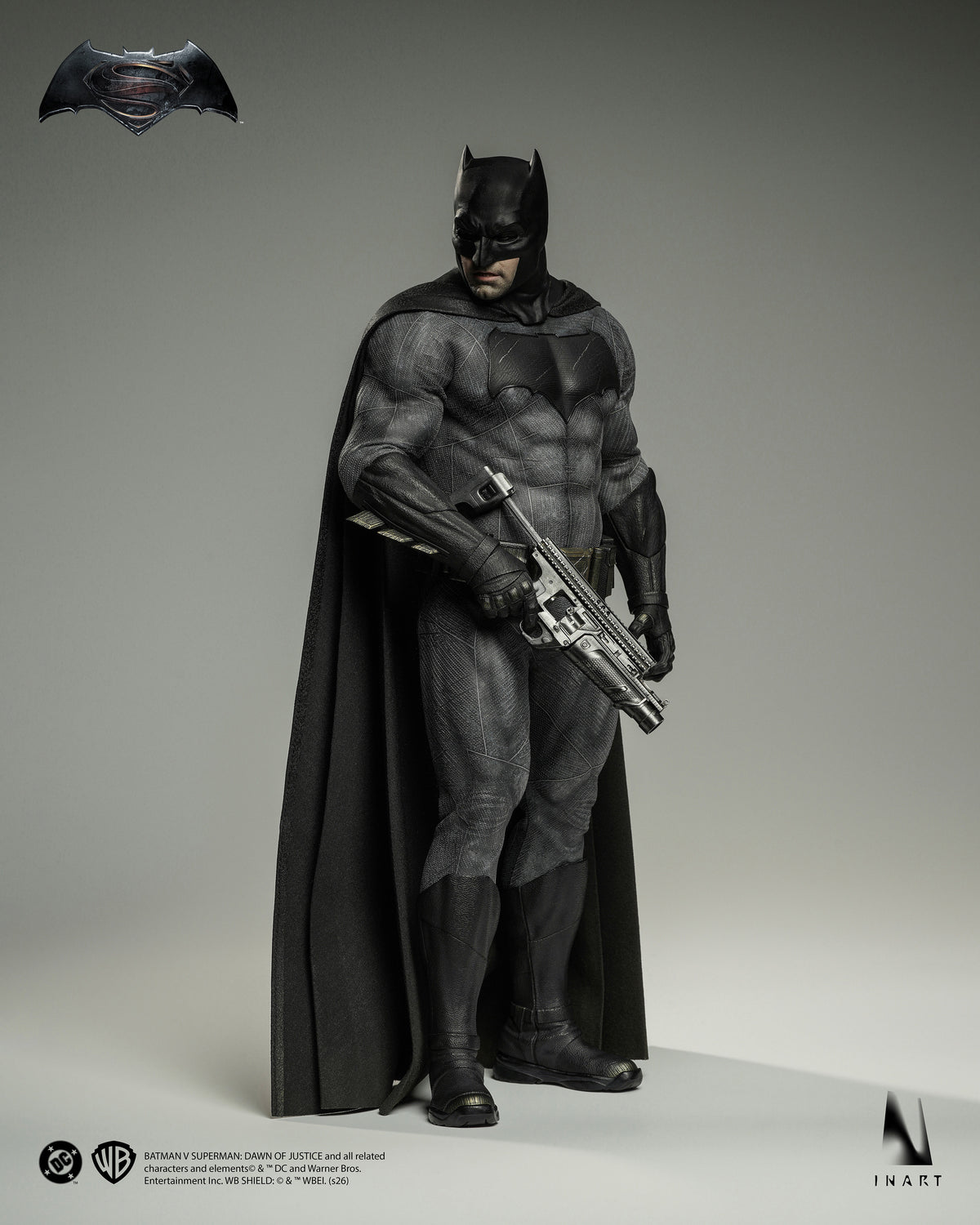 Vorverkauf INART AgA034 1/6 Batman v Superman Ben Affleck Light Armor Actionfigur