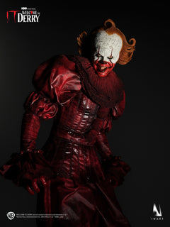 Vorverkauf INART Ag A045 1/6 It Welcome to Derry Pennywise the Dancing Clown Figur blutverschmiertes Outfit Version