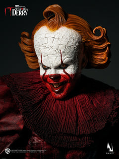 Vorverkauf INART Ag A045 1/6 It Welcome to Derry Pennywise the Dancing Clown Figur blutverschmiertes Outfit Version