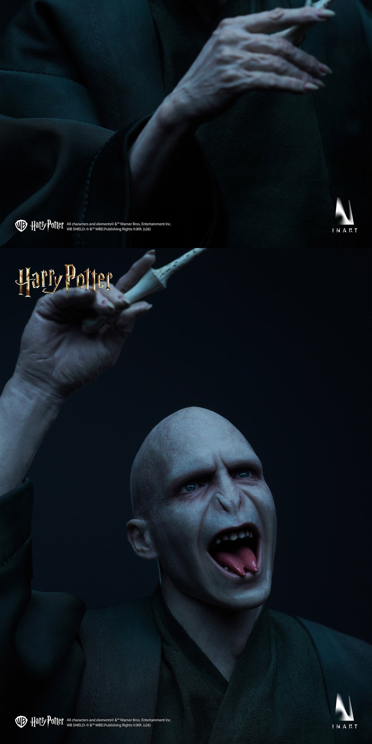 Vorverkauf INART Ag A047 1/6 Harry Potter und der Feuerkelch Lord Voldemort Premium Ver.