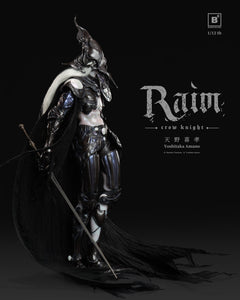 Vorverkauf BC x Yoshitaka Amano BC202517 1/12 RAIM Crow Knight Actionfiguren-Modell