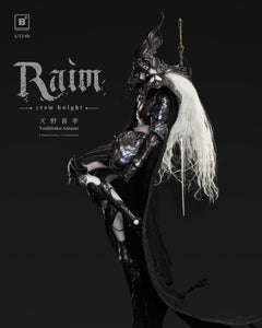 Vorverkauf BC x Yoshitaka Amano BC202517 1/12 RAIM Crow Knight Actionfiguren-Modell