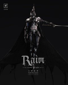 Vorverkauf BC x Yoshitaka Amano BC202517 1/12 RAIM Crow Knight Actionfiguren-Modell