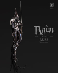 Vorverkauf BC x Yoshitaka Amano BC202517 1/12 RAIM Crow Knight Actionfiguren-Modell