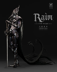 Vorverkauf BC x Yoshitaka Amano BC202517 1/12 RAIM Crow Knight Actionfiguren-Modell