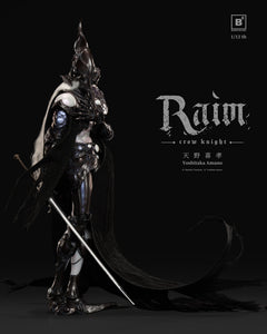 Vorverkauf BC x Yoshitaka Amano BC202517 1/12 RAIM Crow Knight Actionfiguren-Modell