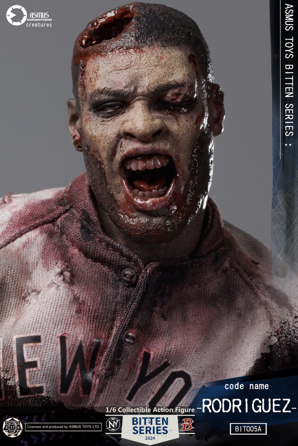 Asmus Toys BIT005A 1/6 The Bitten Rodriguez Sammler-Actionfigur Modellspielzeug