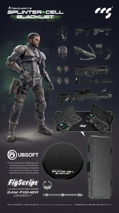 Presale CCS TOYS FigScript 1/12 Sam Fisher Desert Collectible Action Figure Toy