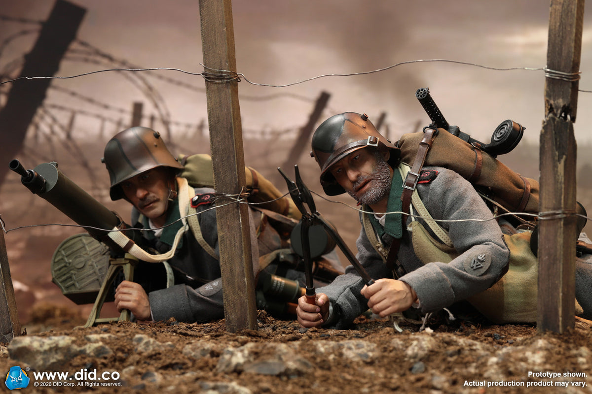 Vorverkauf DID D11016 1/6 Erster Weltkrieg Deutsche Armee Sturmtruppen-Infanterie Bodo Actionfigur
