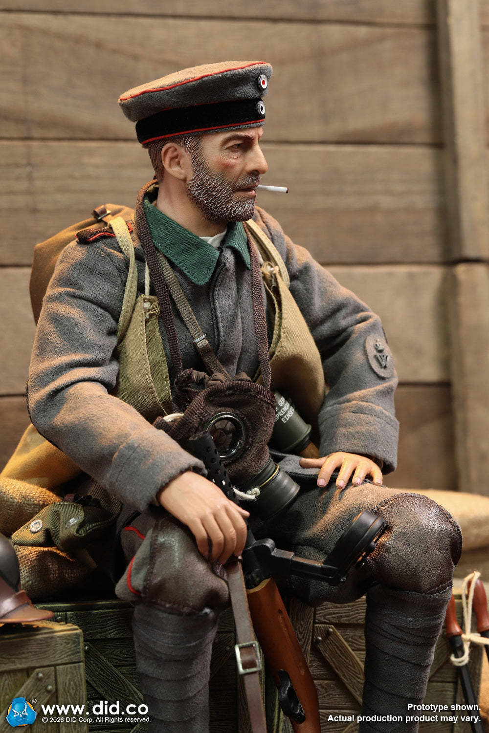 Vorverkauf DID D11016 1/6 Erster Weltkrieg Deutsche Armee Sturmtruppen-Infanterie Bodo Actionfigur