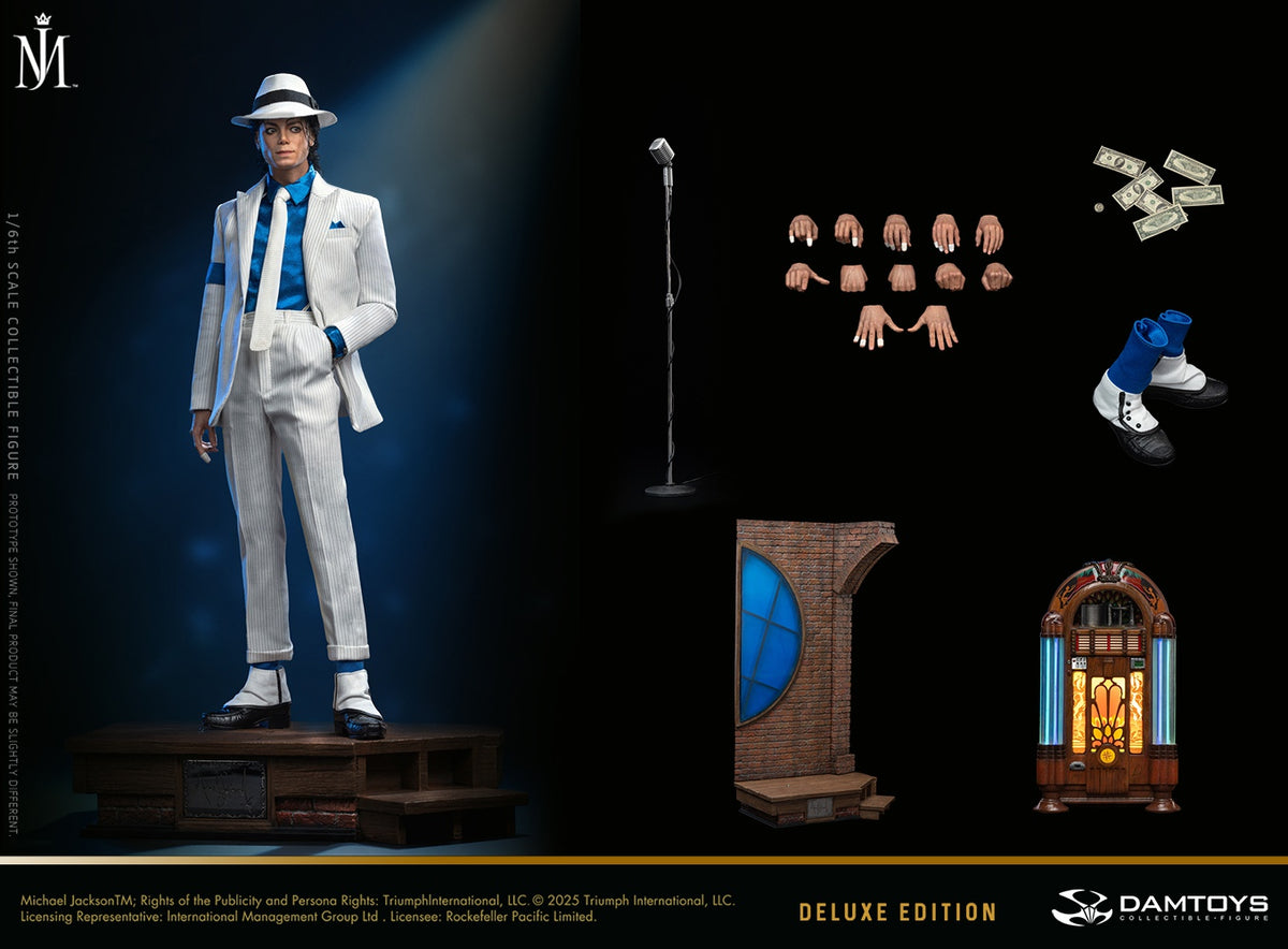 Presale DAMTOYS DMS048S 1/6 Smooth Criminal Jackson Action Figure Deluxe Ver.