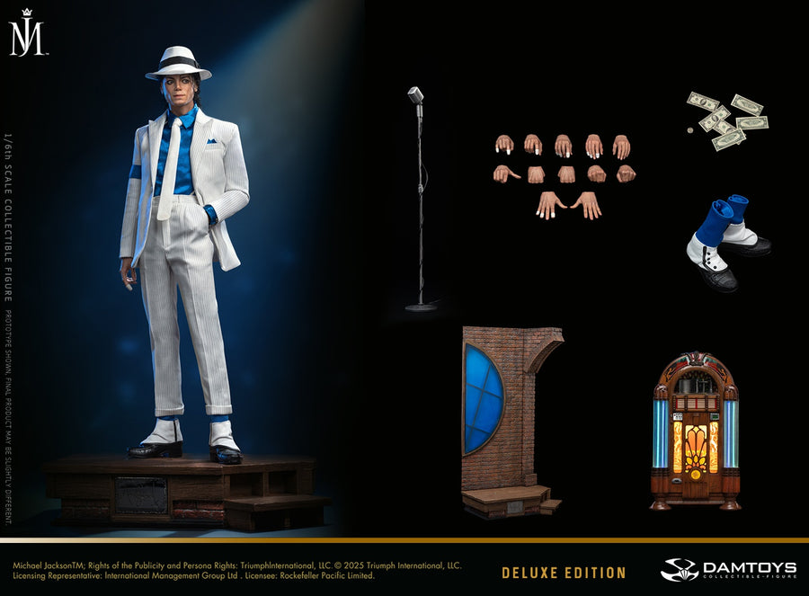 Presale DAMTOYS DMS048S 1/6 Smooth Criminal Jackson Action Figure Deluxe Ver.