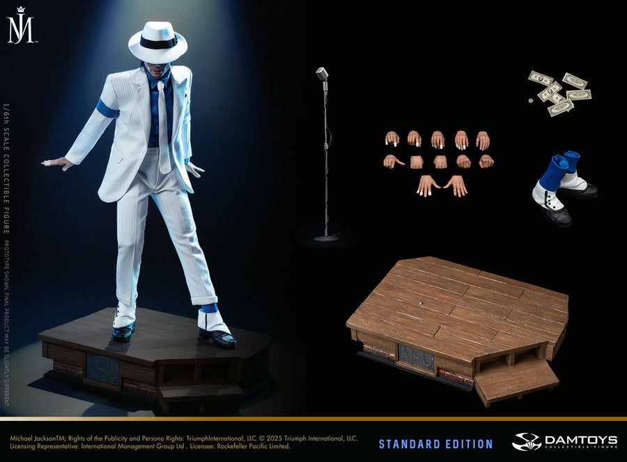 Presale DAMTOYS DMS048 1/6 Smooth Criminal Jackson Action Figure Standard Ver.