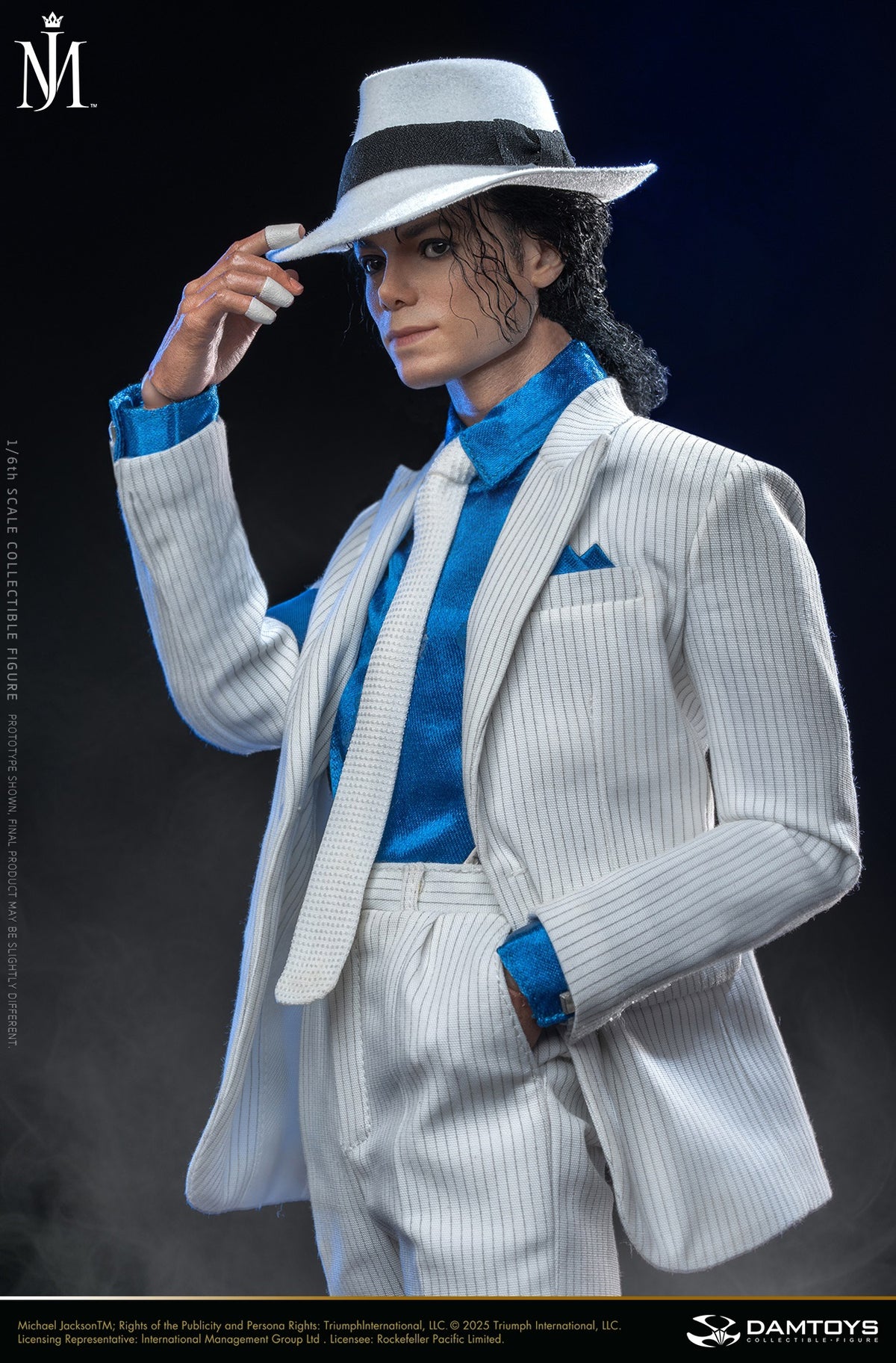 Presale DAMTOYS DMS048 1/6 Smooth Criminal Jackson Action Figure Standard Ver.