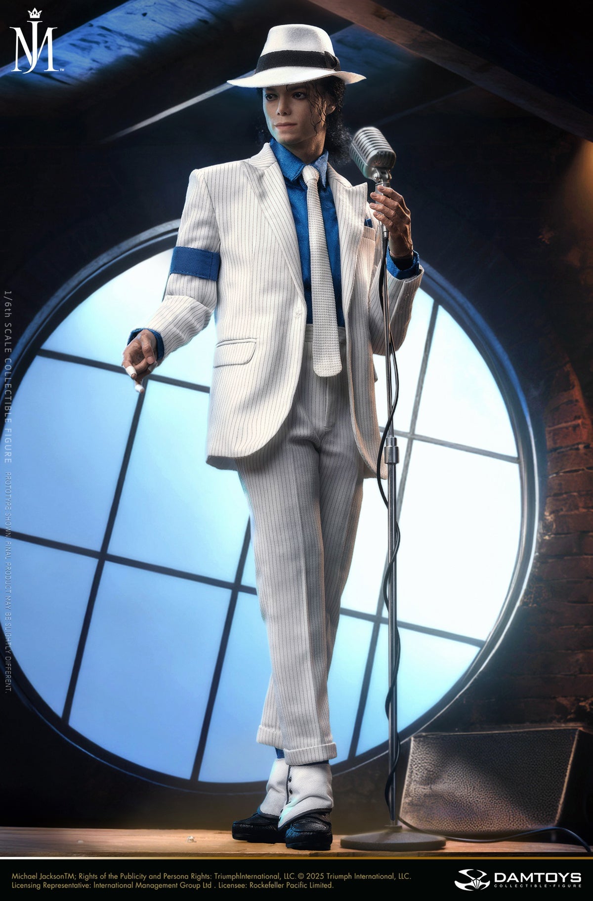 Presale DAMTOYS DMS048S 1/6 Smooth Criminal Jackson Action Figure Deluxe Ver.