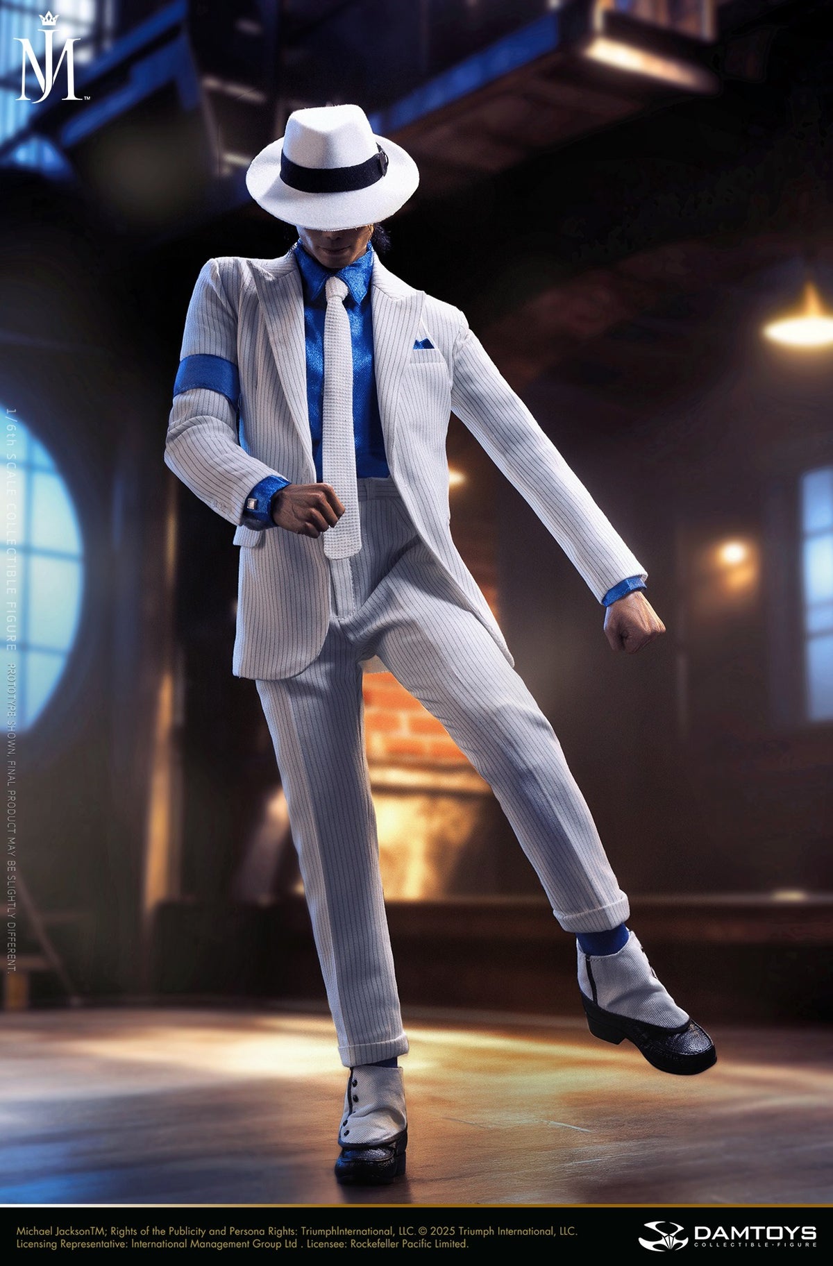 Presale DAMTOYS DMS048S 1/6 Smooth Criminal Jackson Action Figure Deluxe Ver.