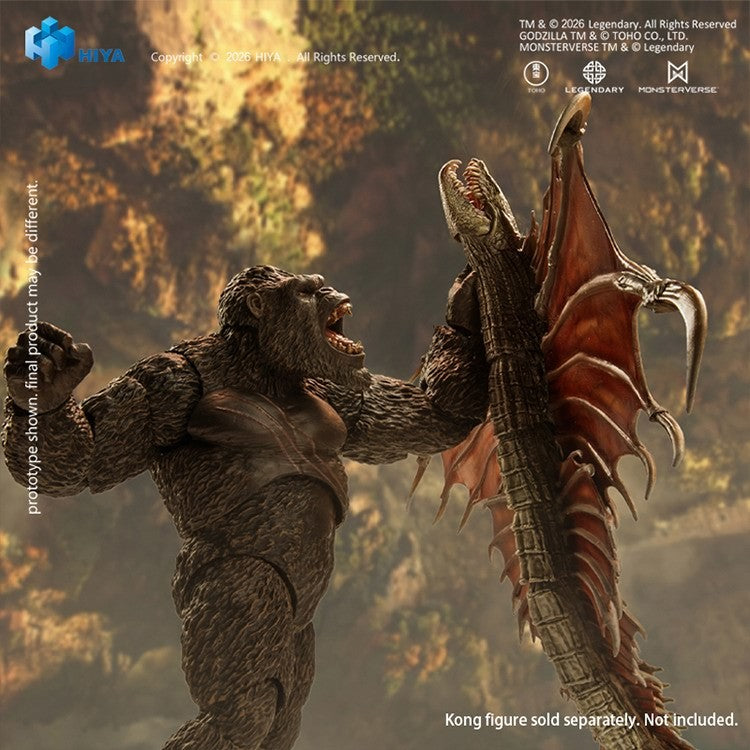 Vorverkauf HIYA EBG0191 Godzilla vs Kong Warbat 54,6 cm Sammler-Actionfigur Spielzeug