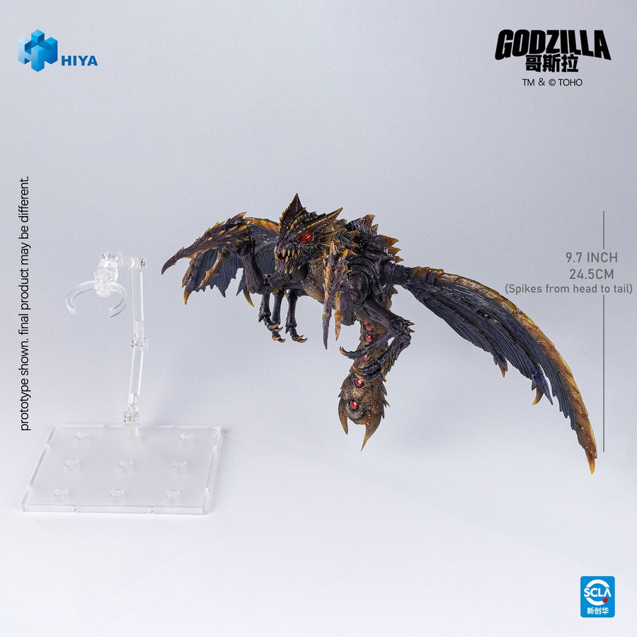 Vorverkauf Hiya EBG0284 Godzilla vs. Megaguirus 2000 Megaguirus 9,7" Actionfigur