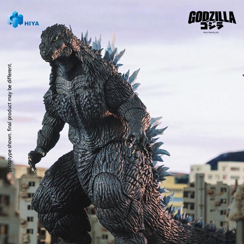 HIYA EBG0404 Godzilla AGAINST MECHAGODZILLA Heat Ray 7" Action Figure Model Toy