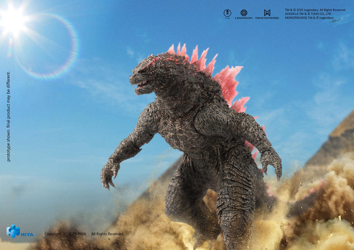 HIYA EBG0439 Godzilla vs. Kong The New Empire 18 cm Figur Heat Ray Ver. Actionfigur