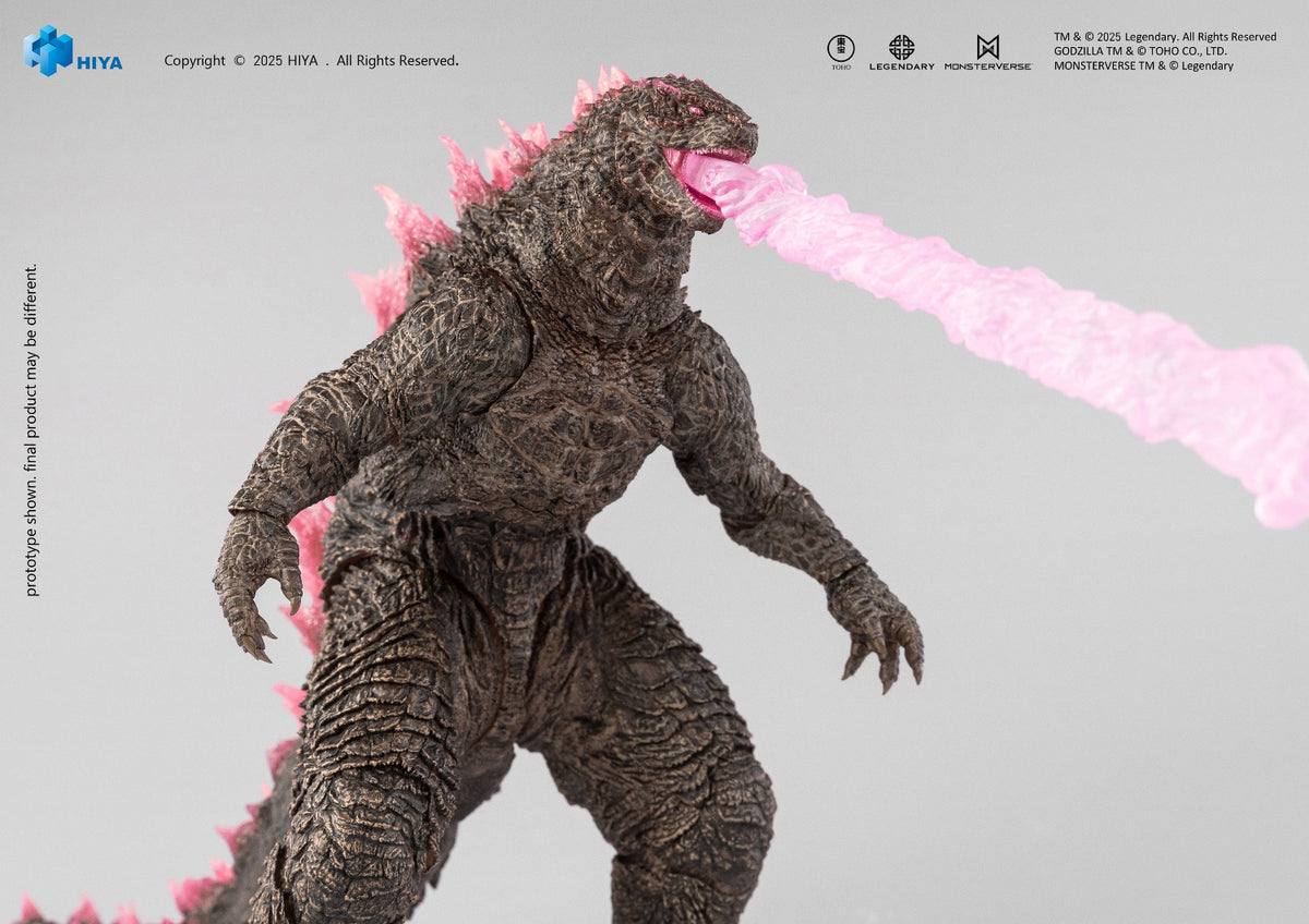 HIYA EBG0439 Godzilla vs. Kong The New Empire 18 cm Figur Heat Ray Ver. Actionfigur
