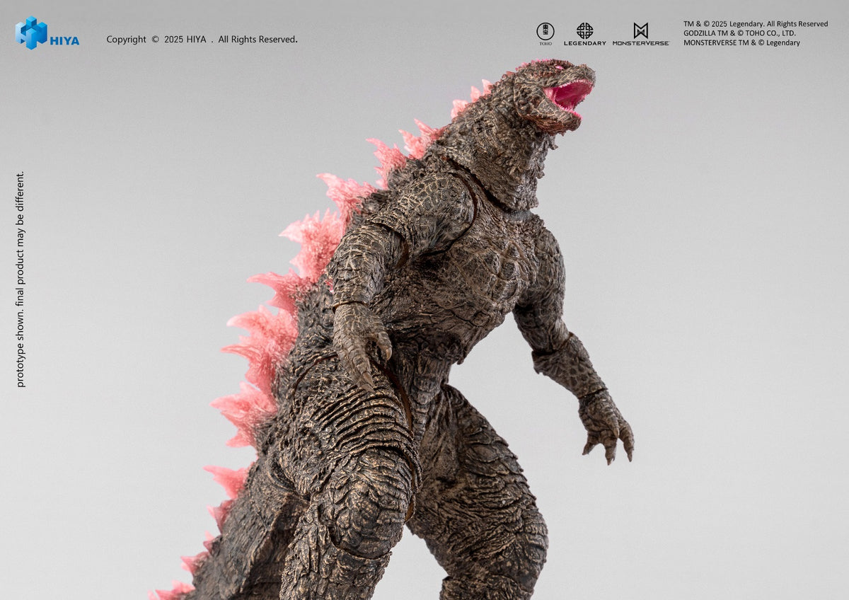 HIYA EBG0439 Godzilla vs. Kong The New Empire 18 cm Figur Heat Ray Ver. Actionfigur