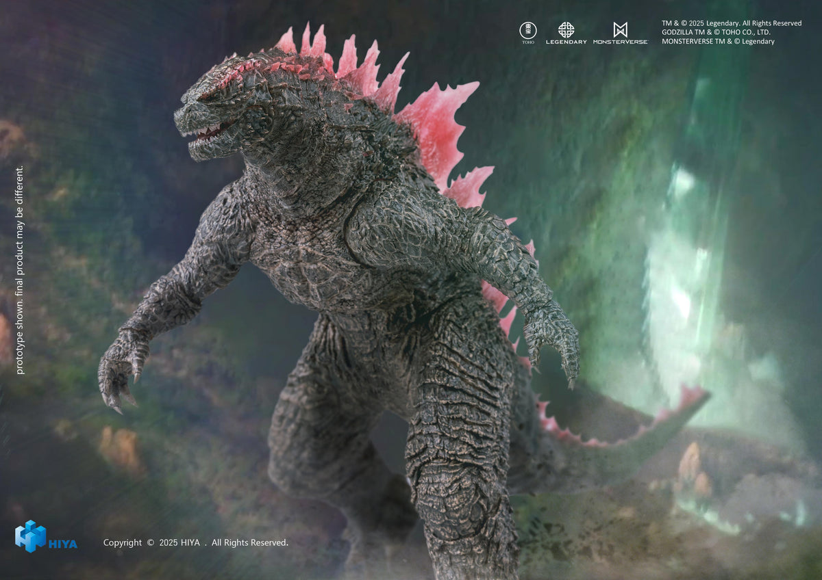 HIYA EBG0439 Godzilla vs. Kong The New Empire 18 cm Figur Heat Ray Ver. Actionfigur