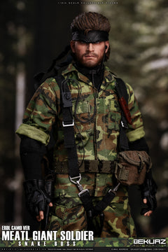 EKUAZ STUDIO EKS011 1/6 Metal Shadow Gear Solid Snake Action Figure Erdl Camo