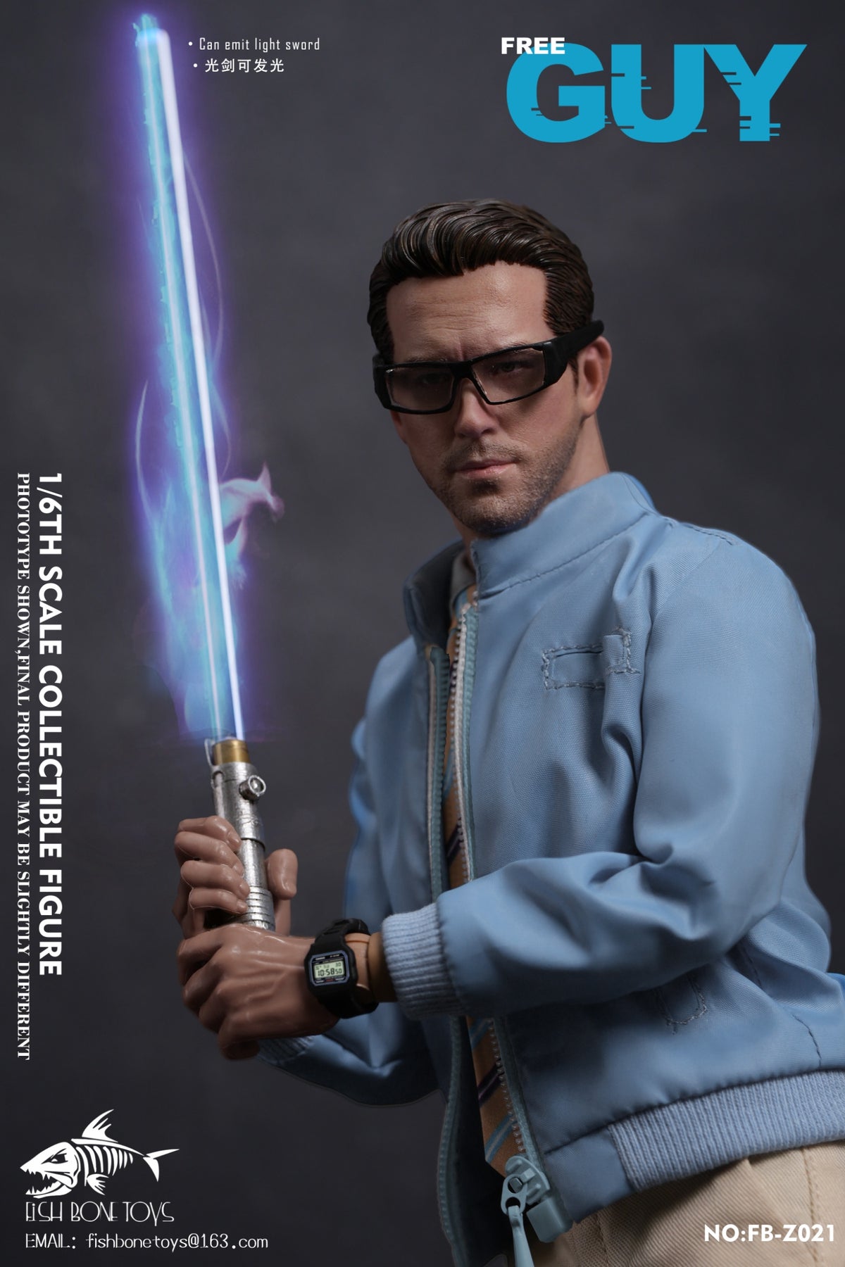Vorverkauf FISH BONETOYS FB-Z021 1/6 Out of Control NPC Ryan männliche Actionfigur Spielzeug