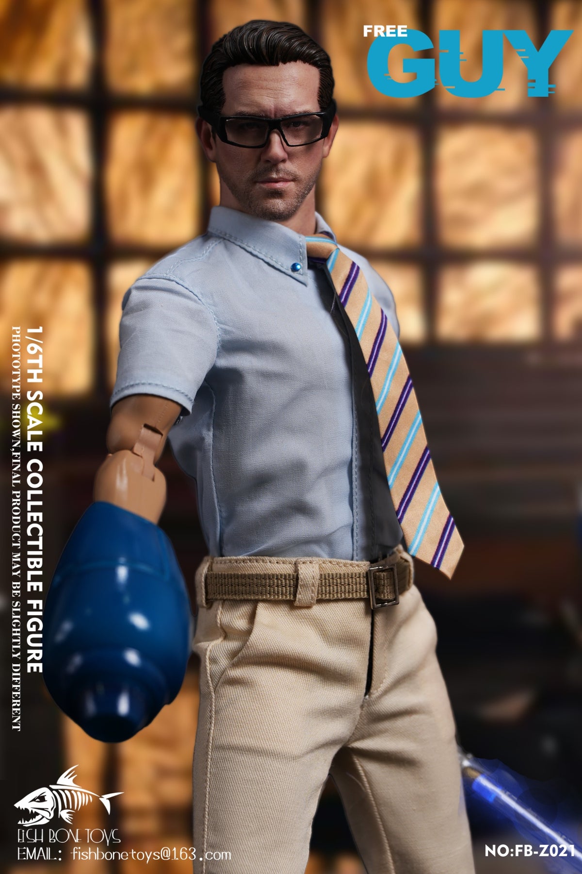 Vorverkauf FISH BONETOYS FB-Z021 1/6 Out of Control NPC Ryan männliche Actionfigur Spielzeug