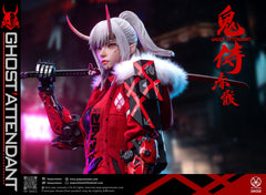 Presale POP COSTUME GS-002 1/6 Ghost Attendant Red Remains Action Figure Model