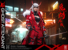 Presale POP COSTUME GS-002 1/6 Ghost Attendant Red Remains Action Figure Model