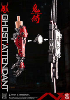 Presale POP COSTUME GS-002 1/6 Ghost Attendant Red Remains Action Figure Model