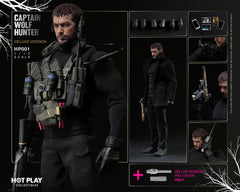 HOT PLAY HP001 1/12 Resident Zombie Evil Crisis Captain Wolf Hunter Chris Deluxe