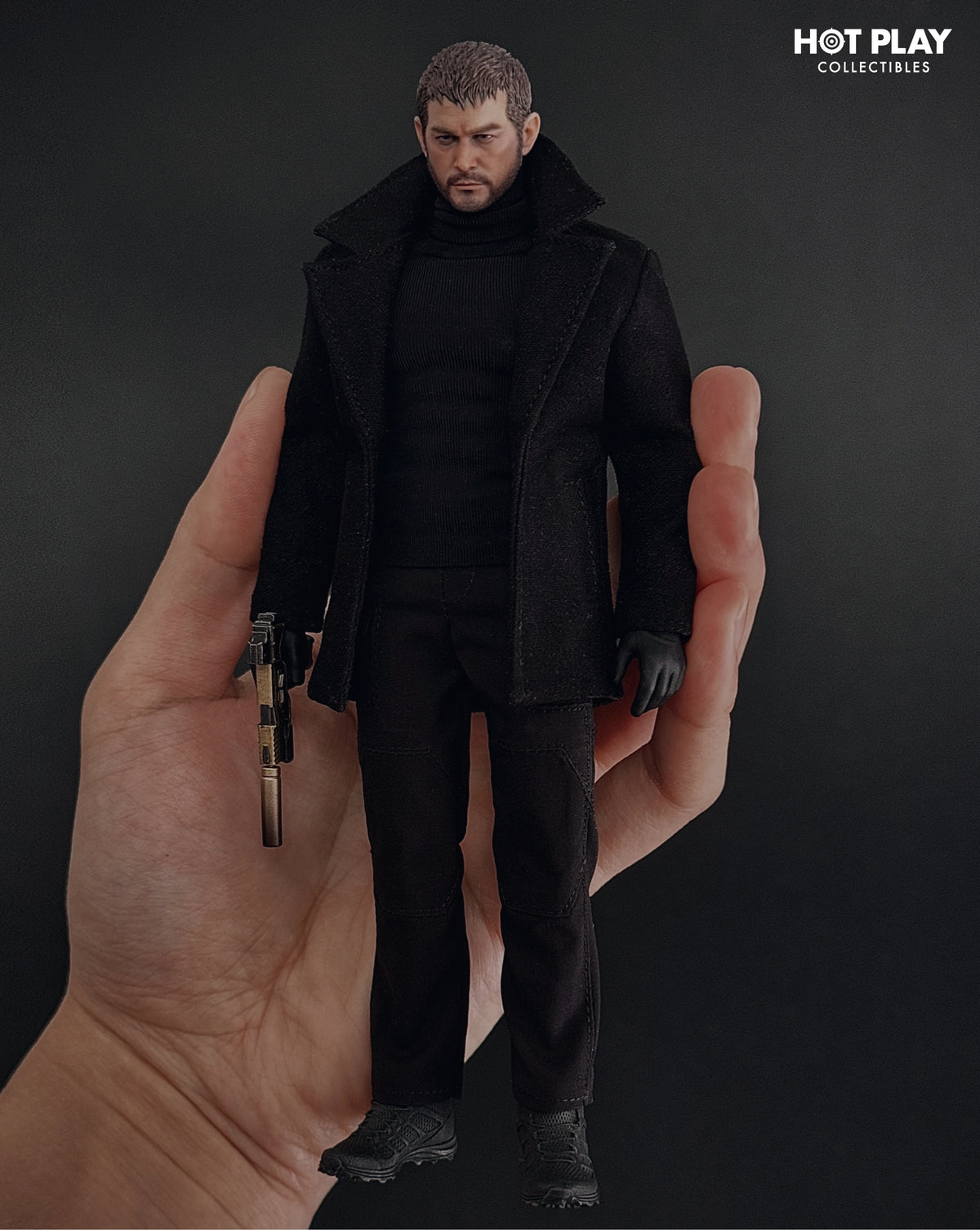 HOT PLAY HP001 1/12 Resident Zombie Evil Crisis Captain Wolf Hunter Chris Deluxe