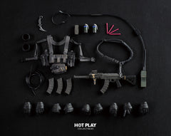 HOT PLAY HP001 1/12 Resident Zombie Evil Crisis Captain Wolf Hunter Chris Deluxe