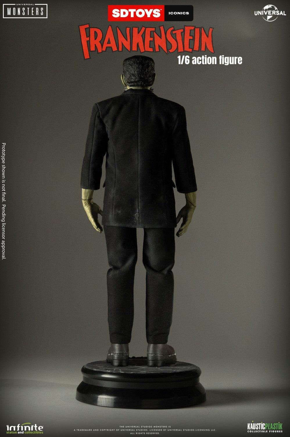 In Stock Infinite Statue 1/6 Frankenstein Collectible Male Action Figure Model Toy