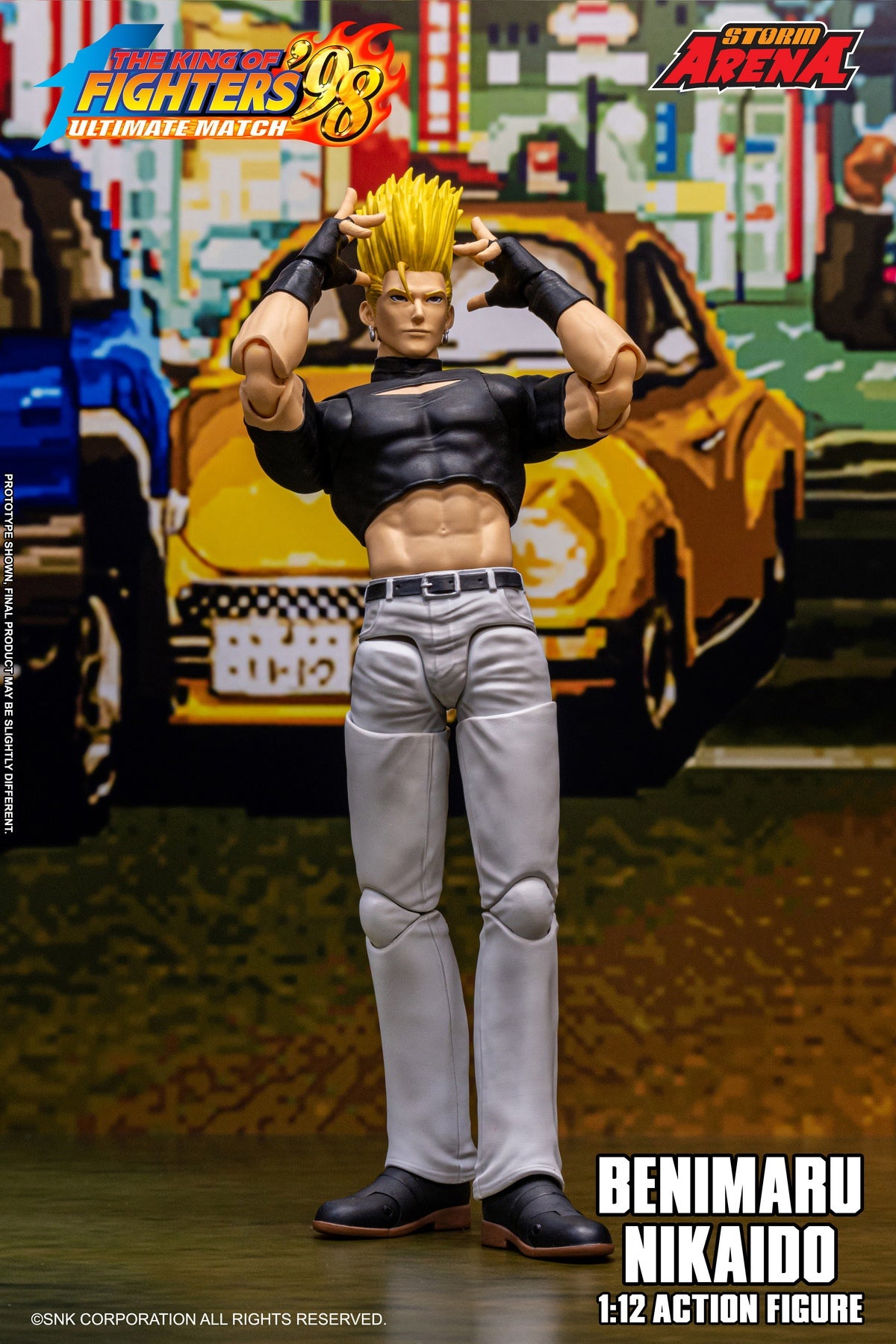STORM ARENA KFSA01 1/12 Benimaru Nikaido The King of Fighters Action Figure Toy