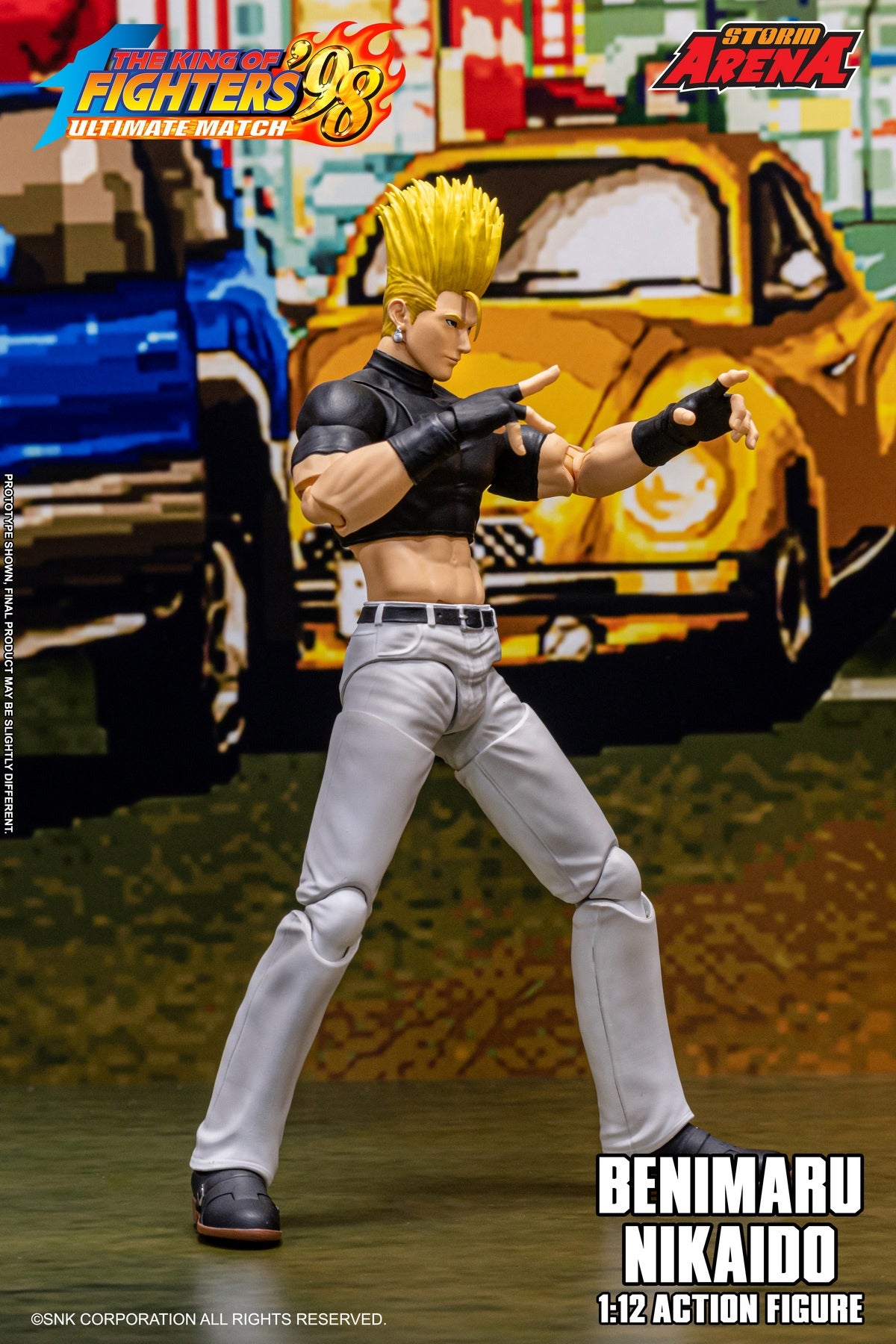 STORM ARENA KFSA01 1/12 Benimaru Nikaido The King of Fighters Action Figure Toy