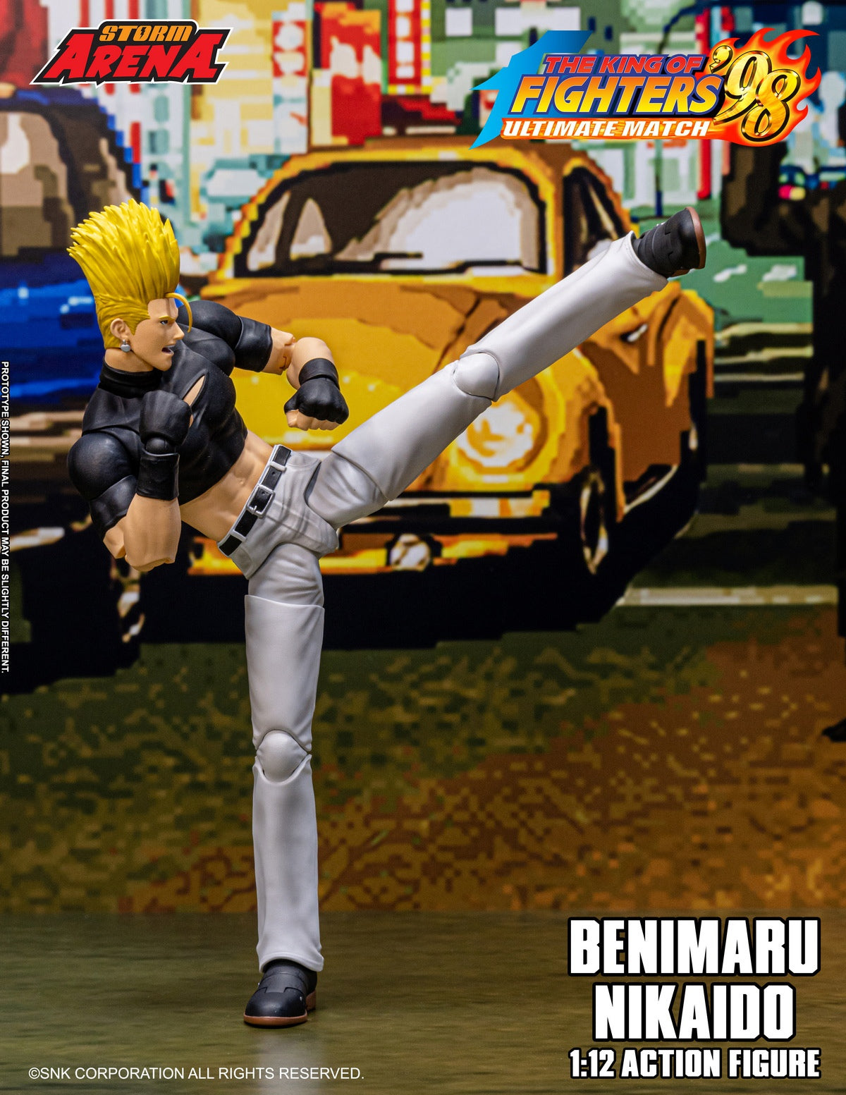 STORM ARENA KFSA01 1/12 Benimaru Nikaido The King of Fighters Action Figure Toy