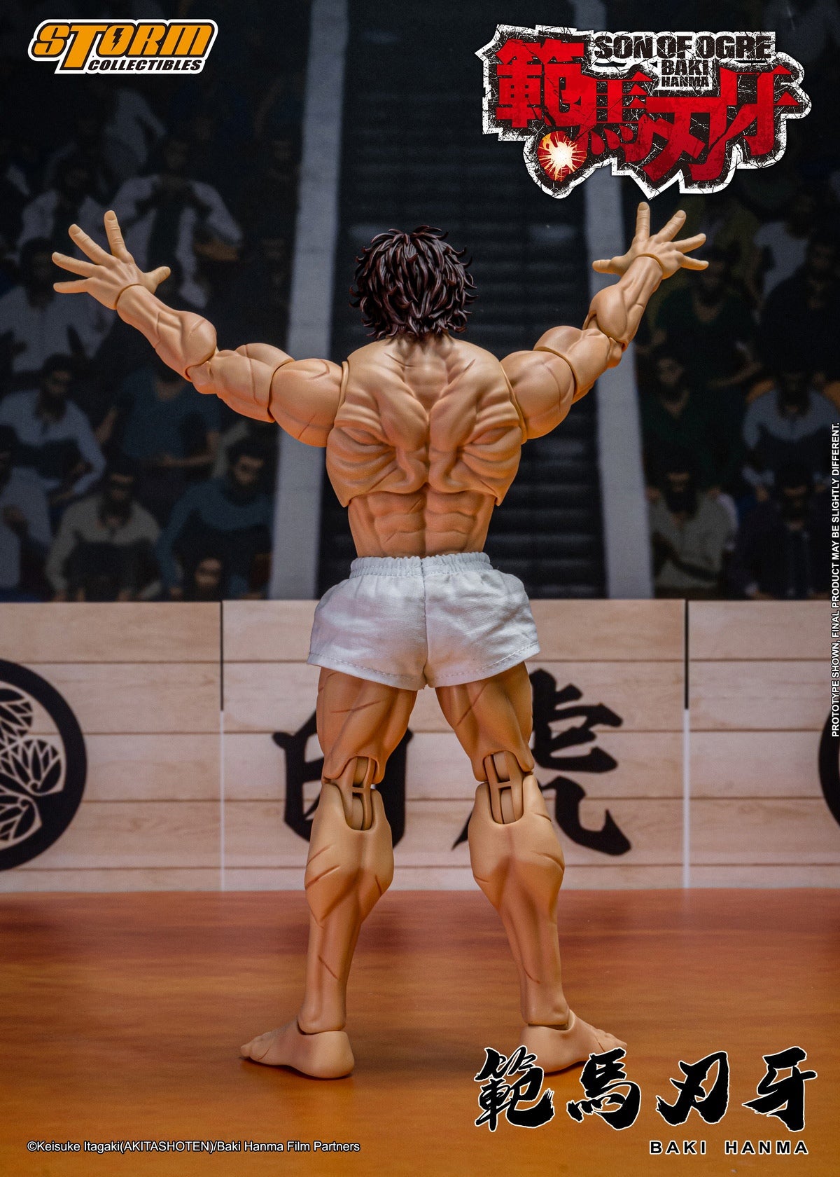 Storm Toys KIBK05 1/12 Baki Hanma Son of The Ogre Collectible Action Figure Toy