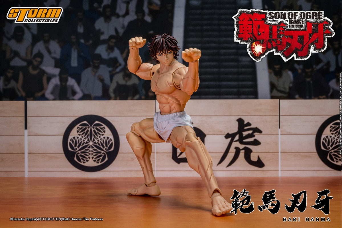 Storm Toys KIBK05 1/12 Baki Hanma Son of The Ogre Collectible Action Figure Toy