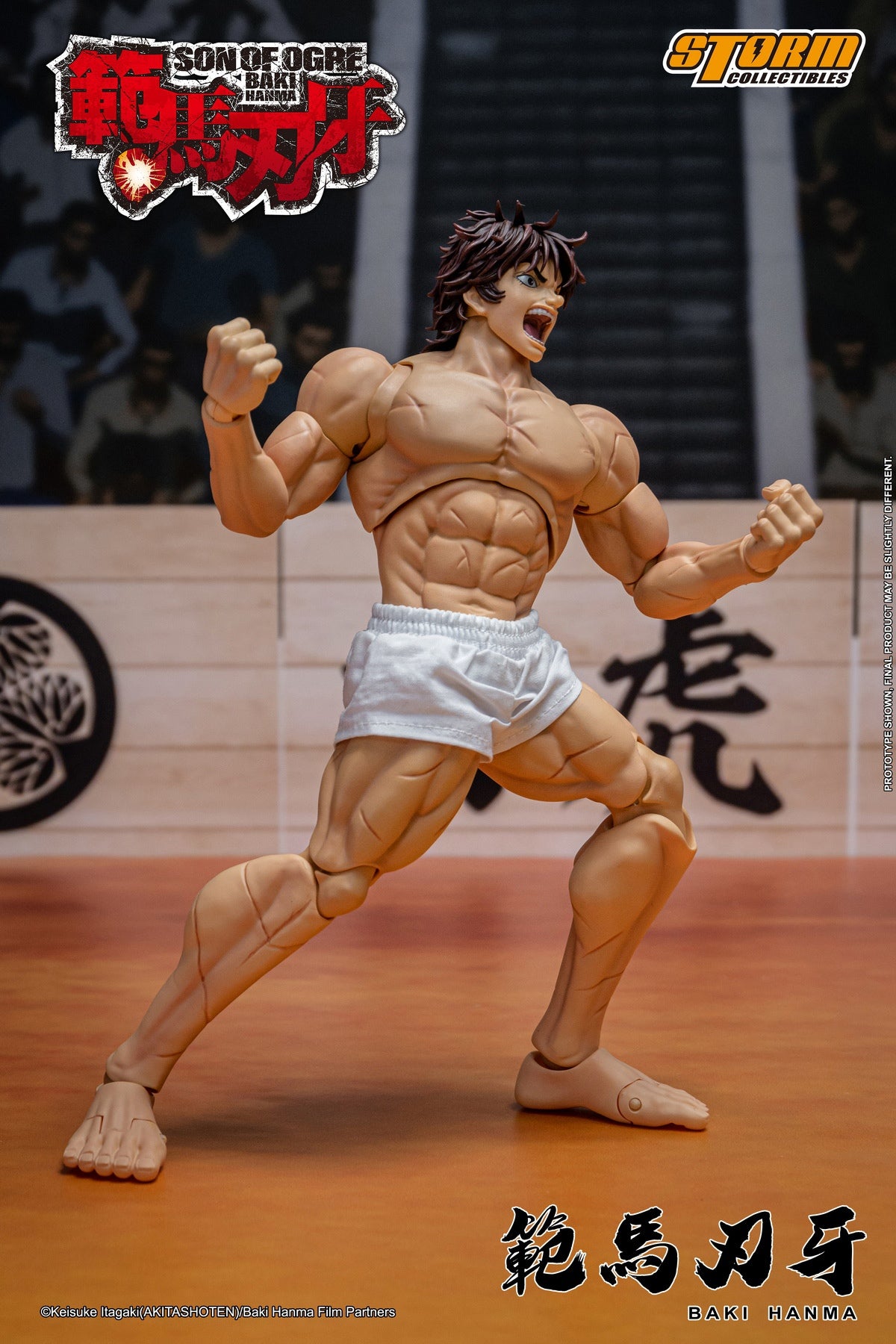Storm Toys KIBK05 1/12 Baki Hanma Son of The Ogre Collectible Action Figure Toy