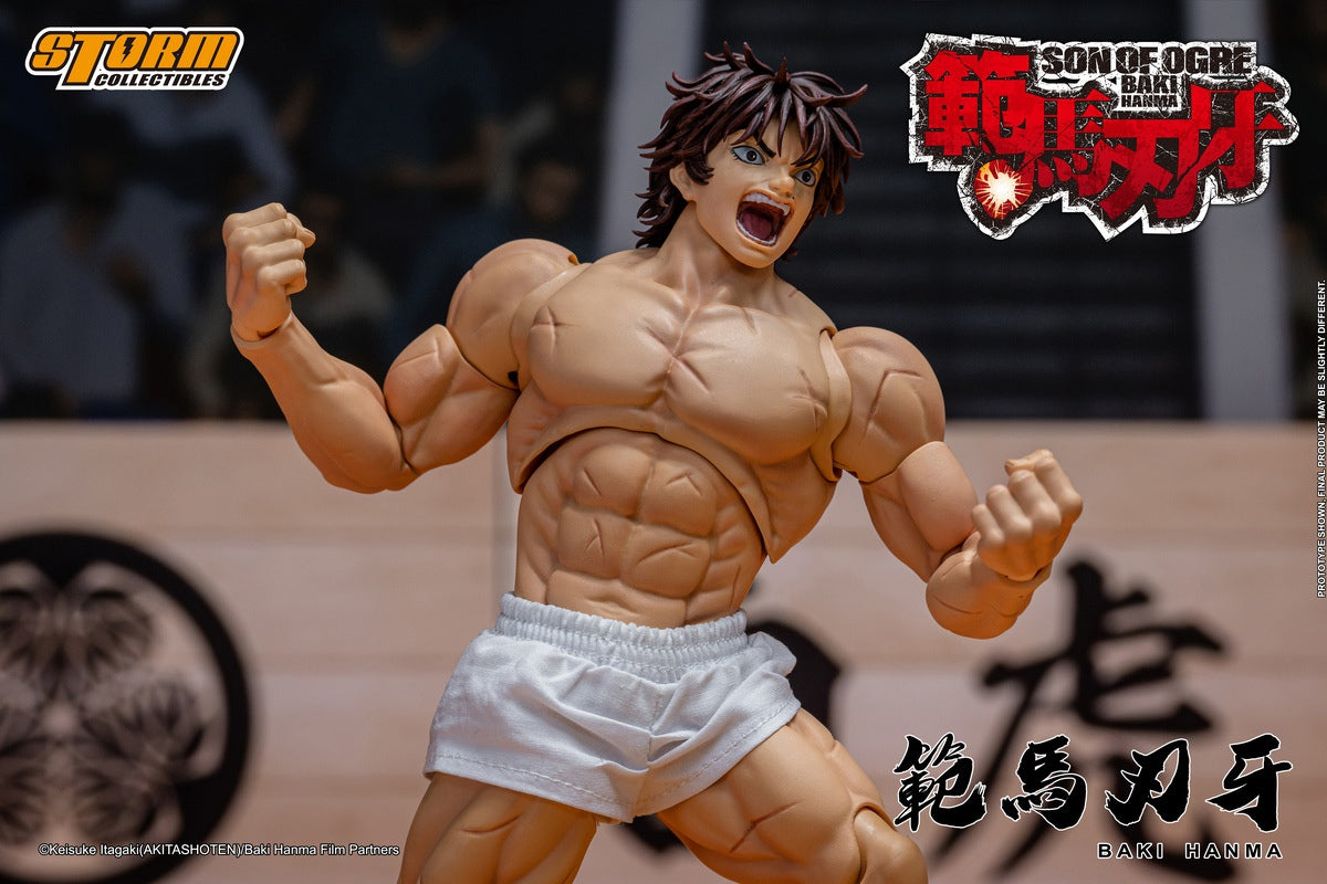 Storm Toys KIBK05 1/12 Baki Hanma Son of The Ogre Collectible Action Figure Toy