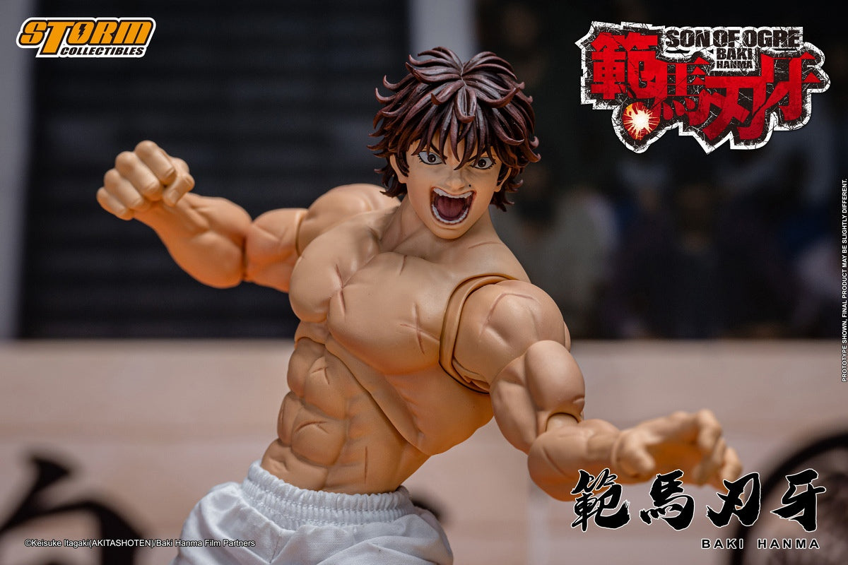 Storm Toys KIBK05 1/12 Baki Hanma Son of The Ogre Collectible Action Figure Toy