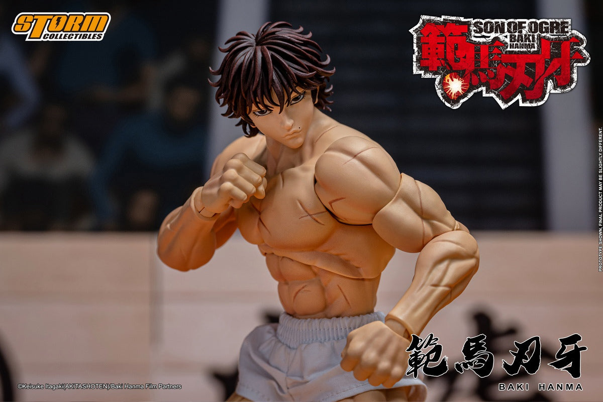 Storm Toys KIBK05 1/12 Baki Hanma Son of The Ogre Collectible Action Figure Toy