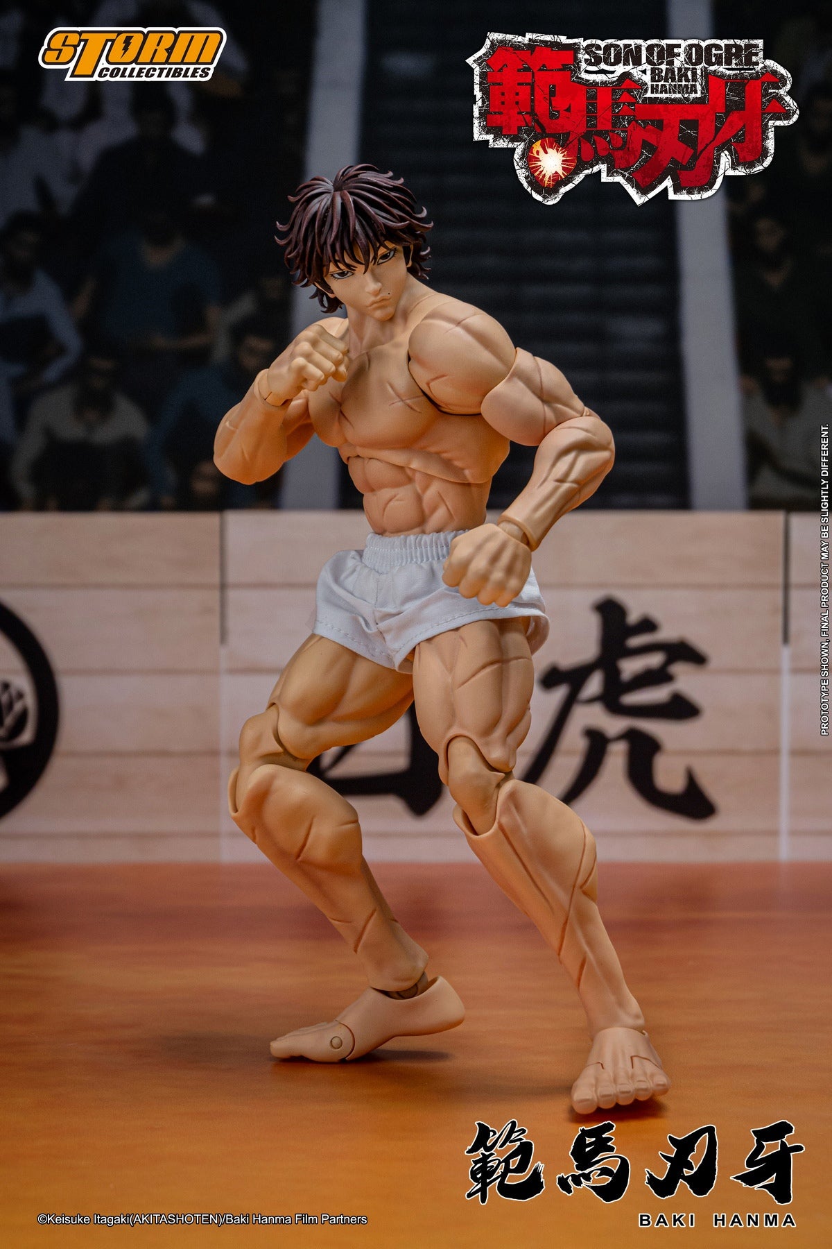 Storm Toys KIBK05 1/12 Baki Hanma Son of The Ogre Collectible Action Figure Toy