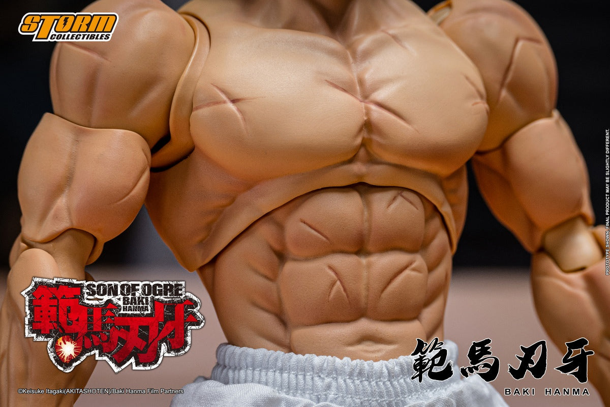 Storm Toys KIBK05 1/12 Baki Hanma Son of The Ogre Collectible Action Figure Toy